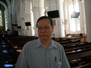 Liew Su Liong at St. Andrew's Cathedral